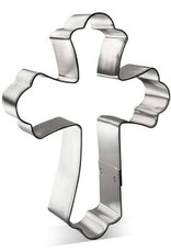 Fancy Cross Cookie Cutter (5")