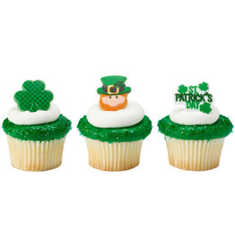 St.Patrick's Day Cupcake Rings (12ct)