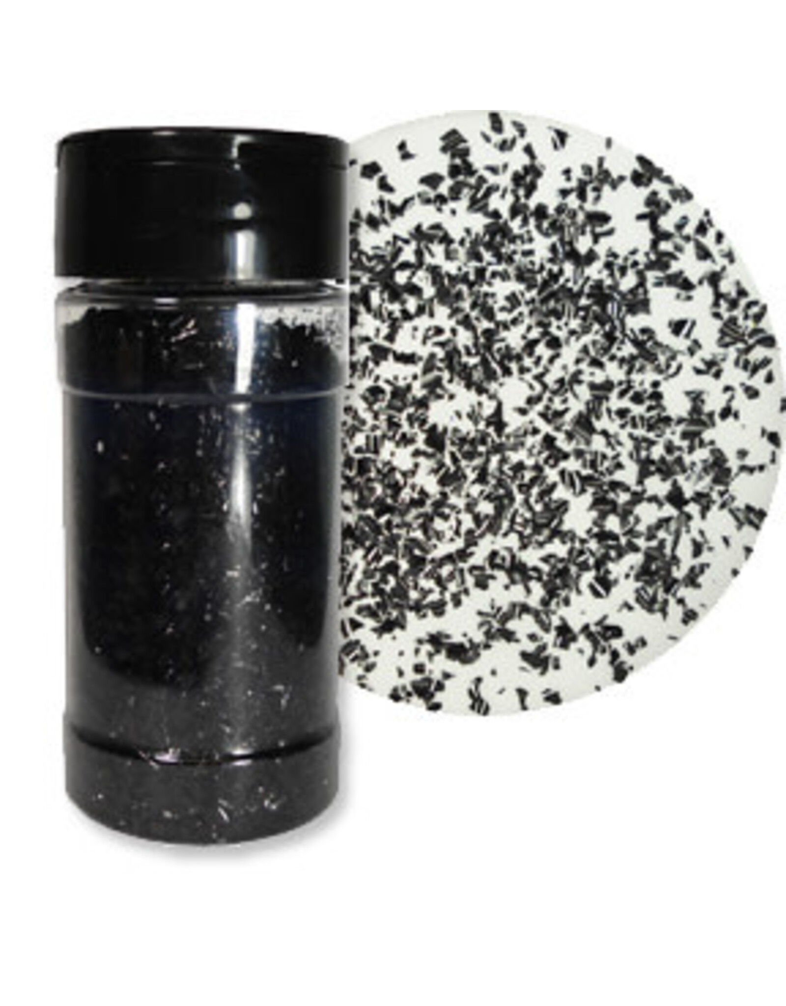 Edible Glitter 1oz (Black)