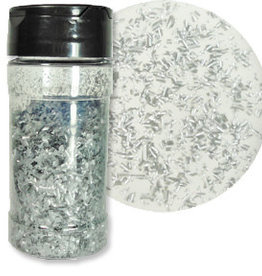 Edible Glitter 1oz (Silver Pearl)
