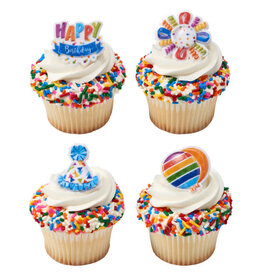 Happy Birthday Rings (12ct.)