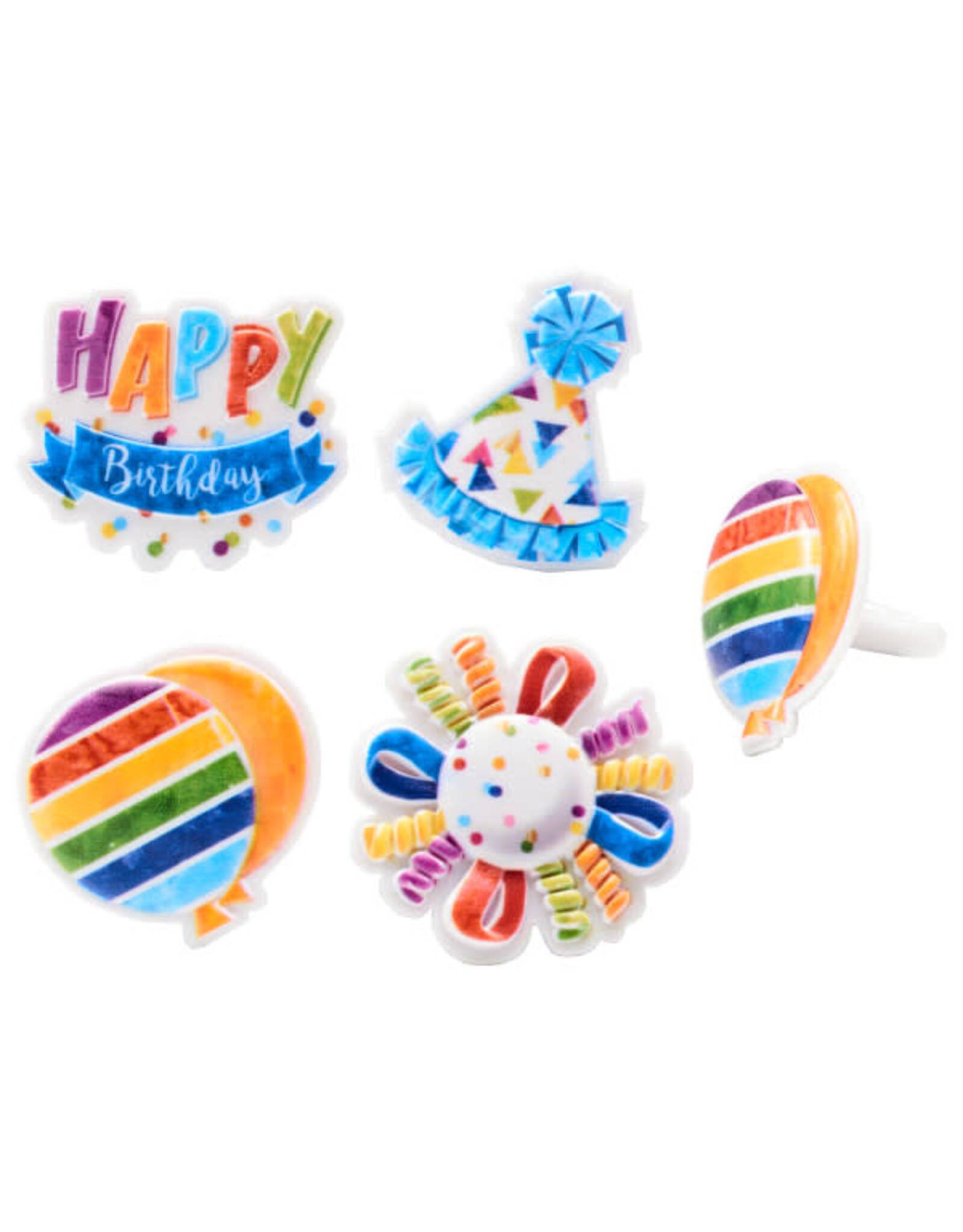 Happy Birthday Rings (12ct.)