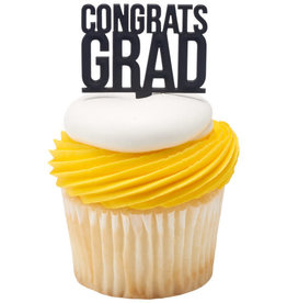 Congrats Grad Cupcake Picks (12ct)