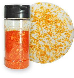 Edible Glitter(Orange) 1oz