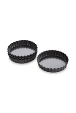 Non-Stick Round Quiche Pan, 4.25in(set of 4)