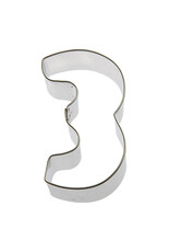 Number "3" Cookie Cutter (3")
