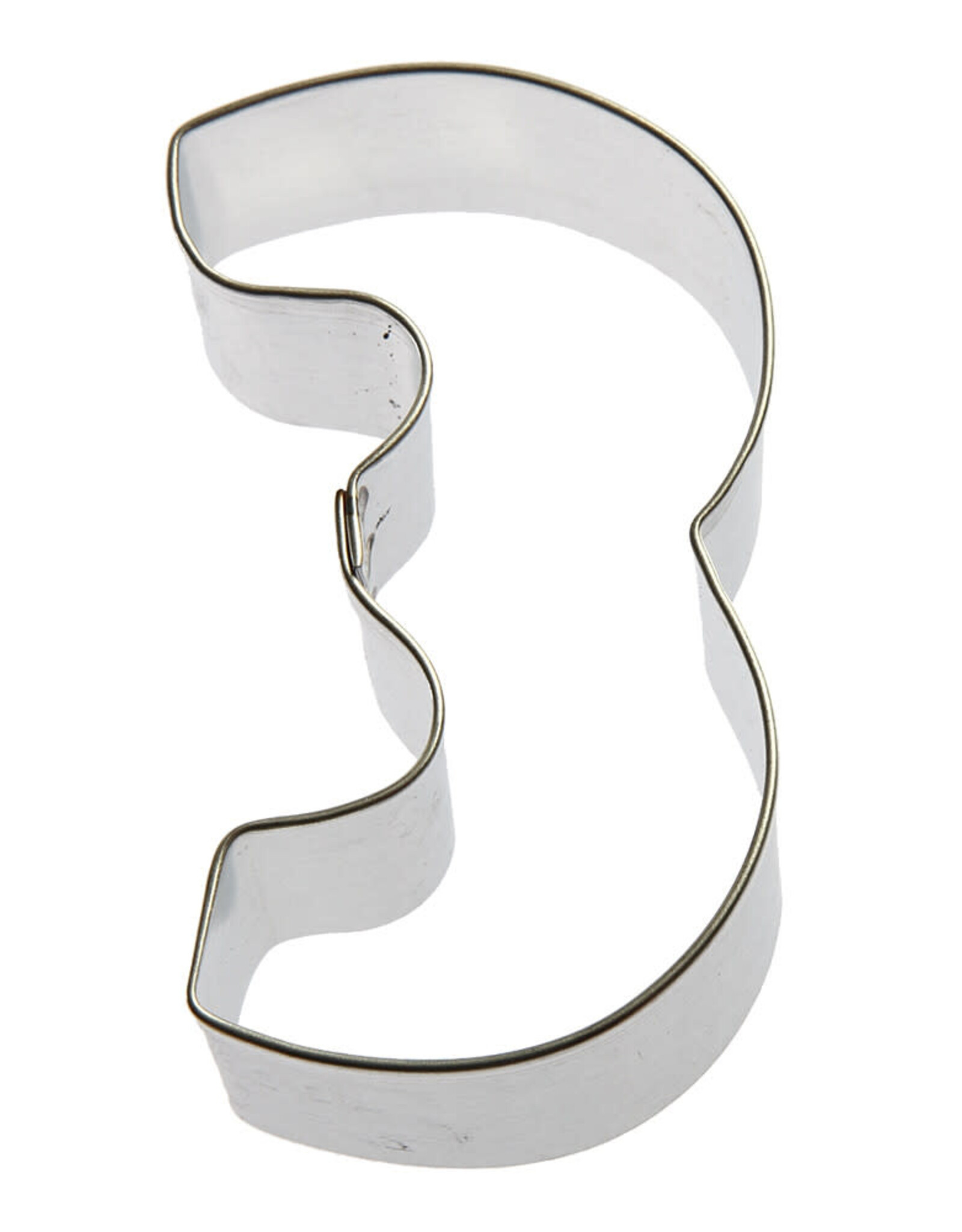 Number "3" Cookie Cutter (3")