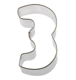 Number "3" Cookie Cutter (3")