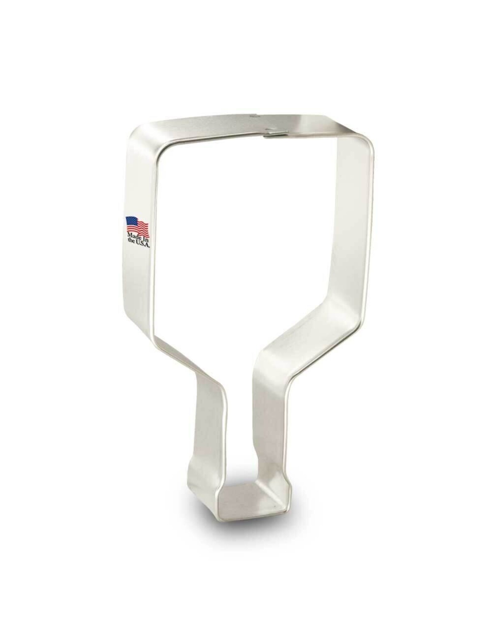 Pickle Ball Racquet/Mirror Cookie Cutter (4")