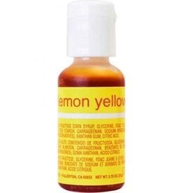 Lemon Yellow ChefMaster Liqua-Gel  (.70oz)