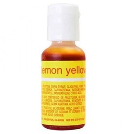 Lemon Yellow ChefMaster Liqua-Gel  (.70oz)