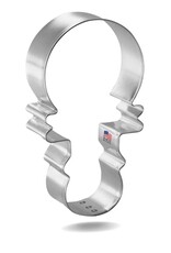 Snowman/Baby Rattle Cookie Cutter (4")