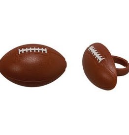 Football Cupcake Rings (12ct)