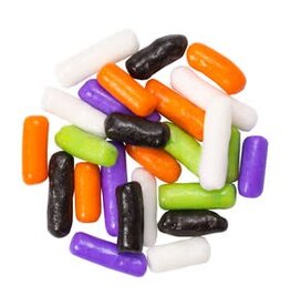 Halloween Jimmies (black/white/orange/purple/lime)