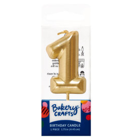Mini Gold Candle "1"