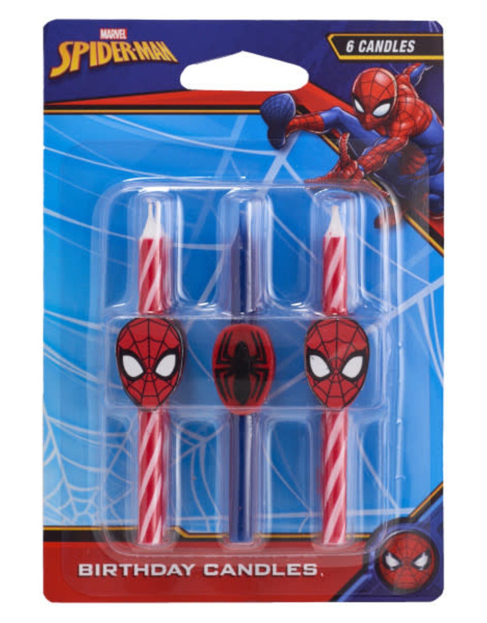 Spider-Man Icon Candles