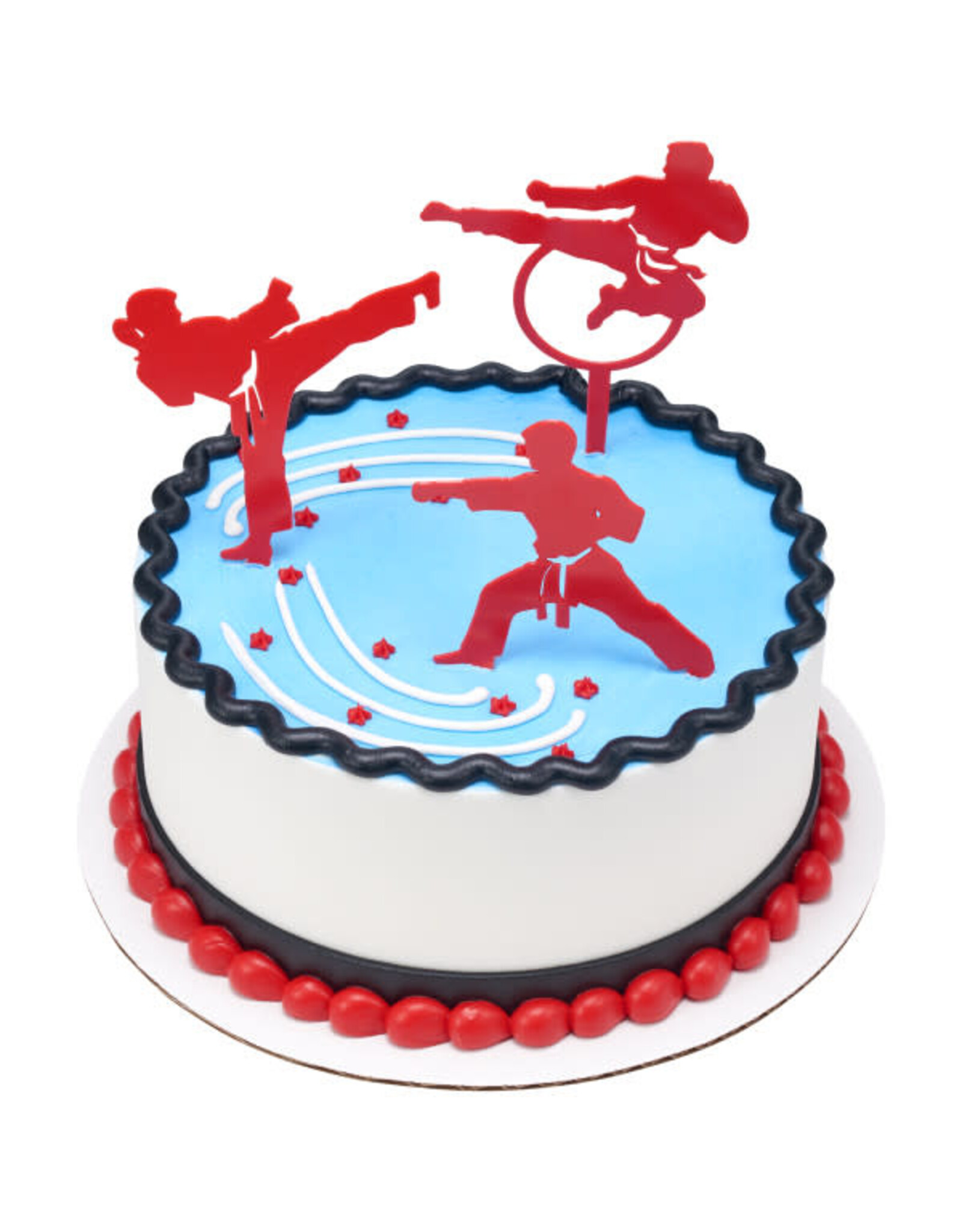 Martial Arts Cake Topper