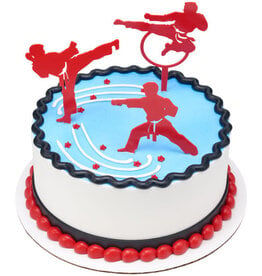 Martial Arts Cake Topper