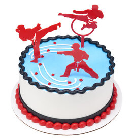 Martial Arts Cake Topper