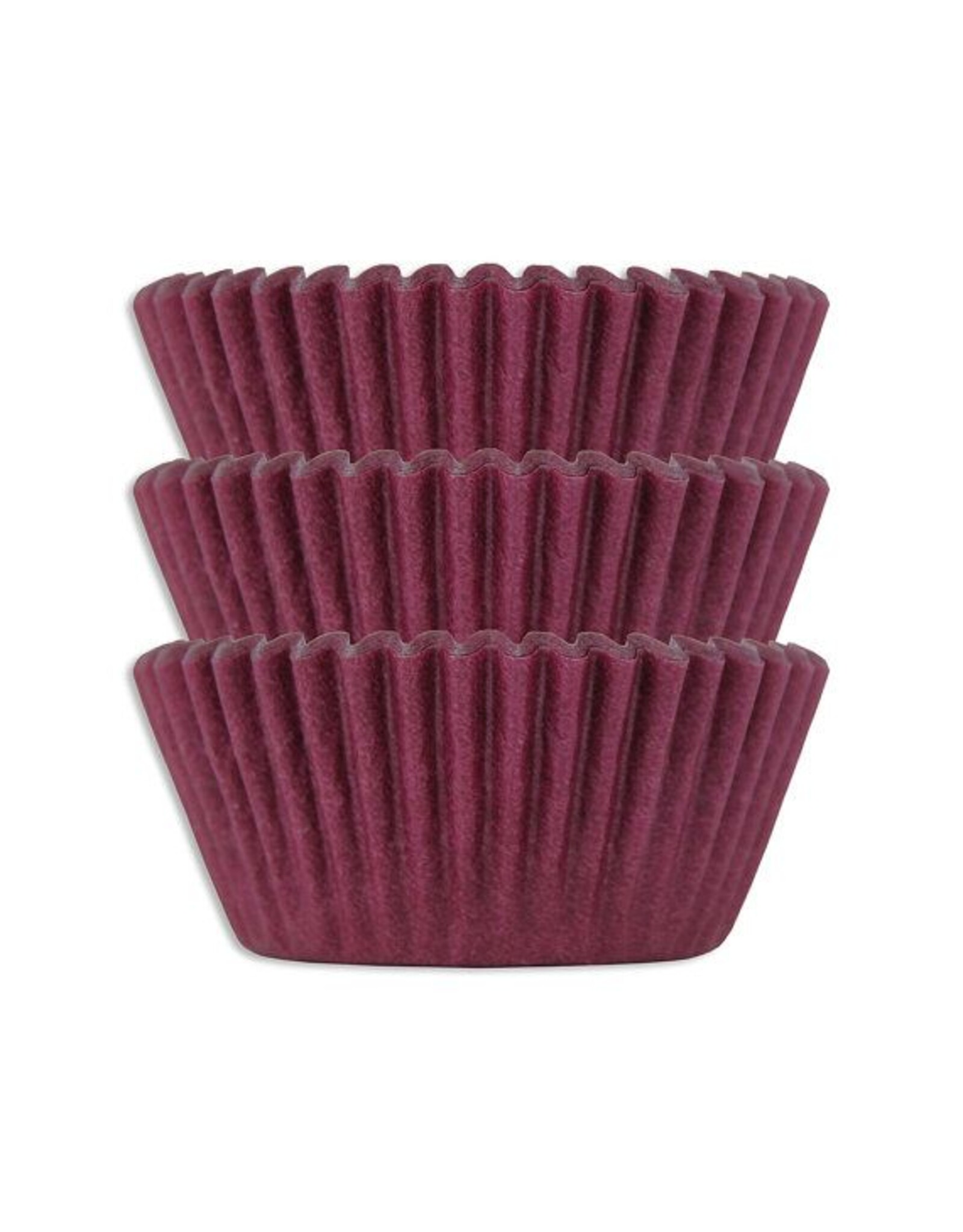 Burgundy Baking Cups (30-40/pkg)