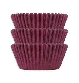 Burgundy Baking Cups (30-40/pkg)