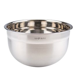 5.5 Qt. Stainless Steel Mixing Bowl