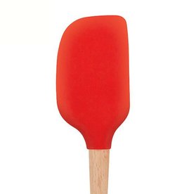 Tovolo Flex Core Wood Handle Spatula (Candy Apple Red)