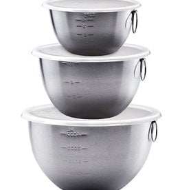 Stainless Steel Mixing Bowls (Set of 3)