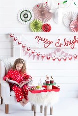 Holiday Merry & Bright Chipboard Banner