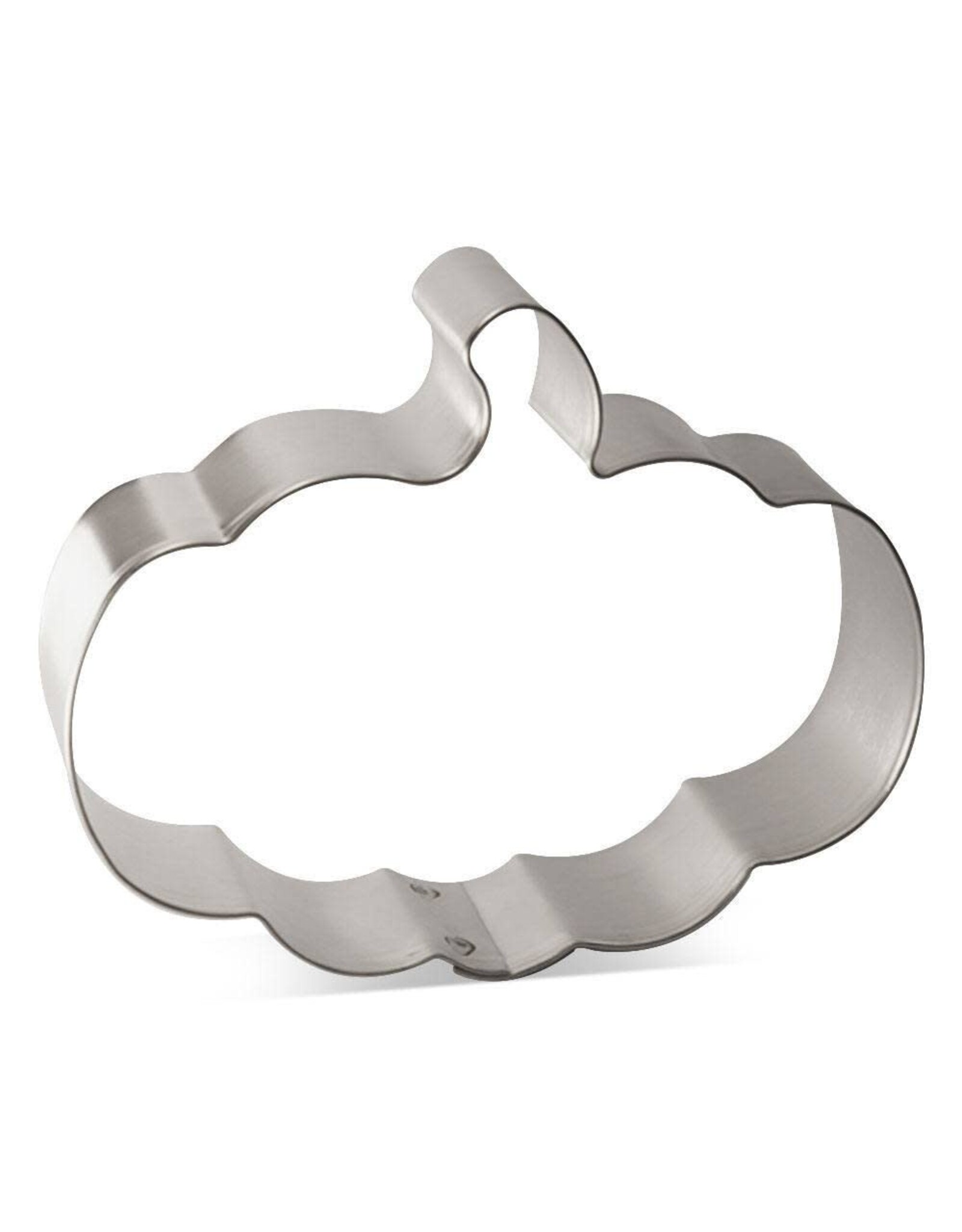 Flat Pumpkin Cookie Cutter (3.75")