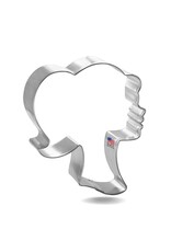 Doll Head Cookie Cutter (4.25")
