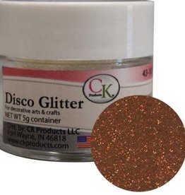 TECHNO GLITTER - BURNT ORANGE