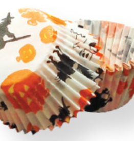 Halloween Print Mini Baking Cups (approx 40 ct)