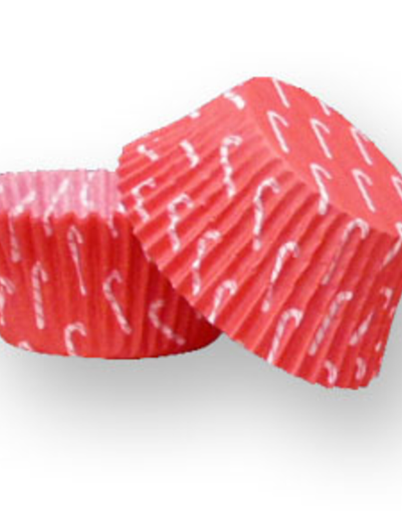 Red Candy Cane Baking Cup (30-35ct)