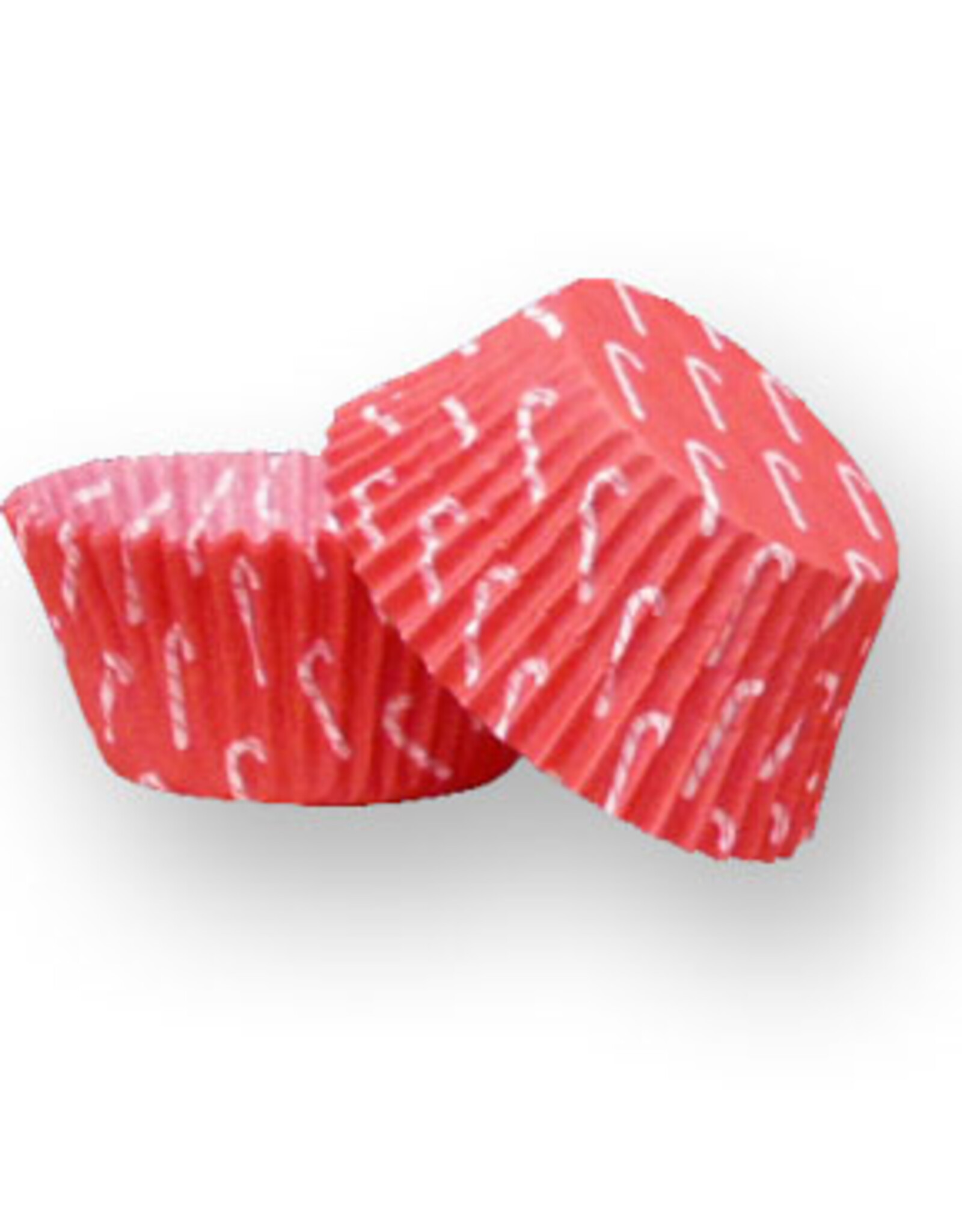 Red Candy Cane Baking Cup (30-35ct)