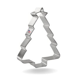 Christmas Tree with Star Cookie Cutter (5")