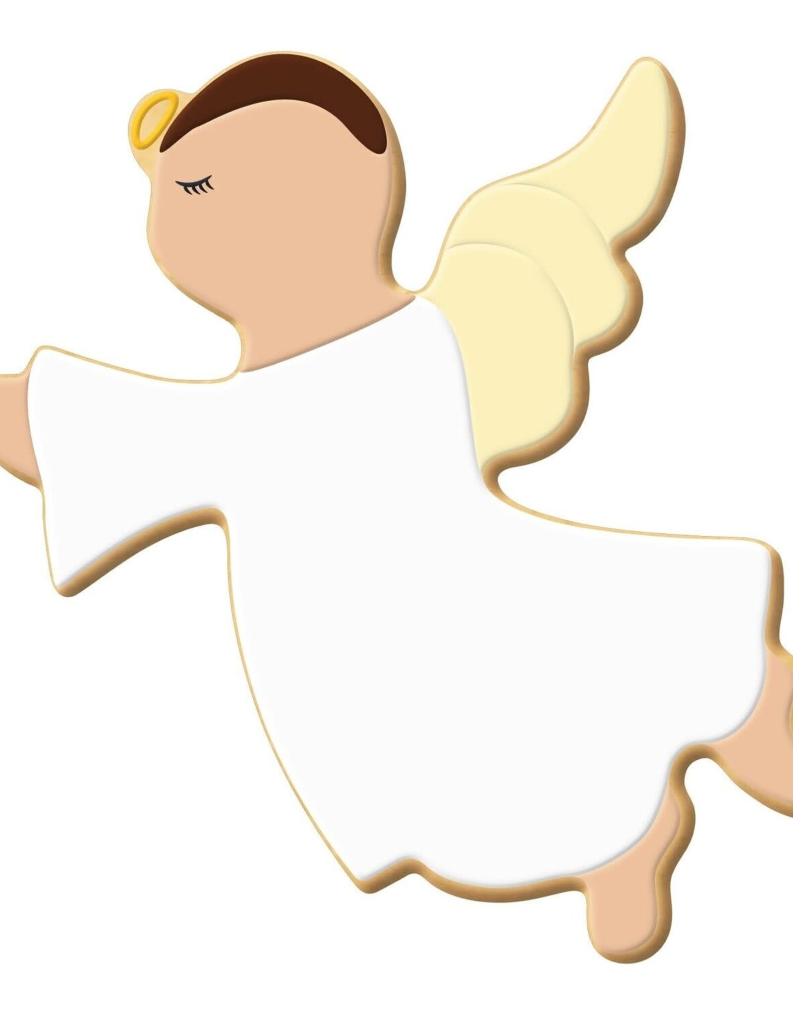 Flying Angel Cookie Cutter (4.25")
