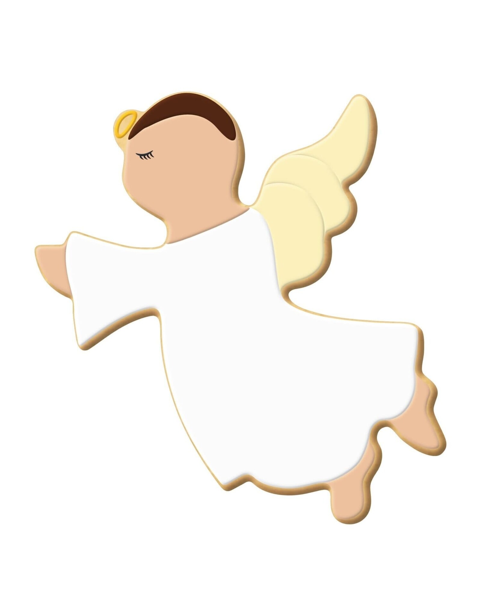 Flying Angel Cookie Cutter (4.25")