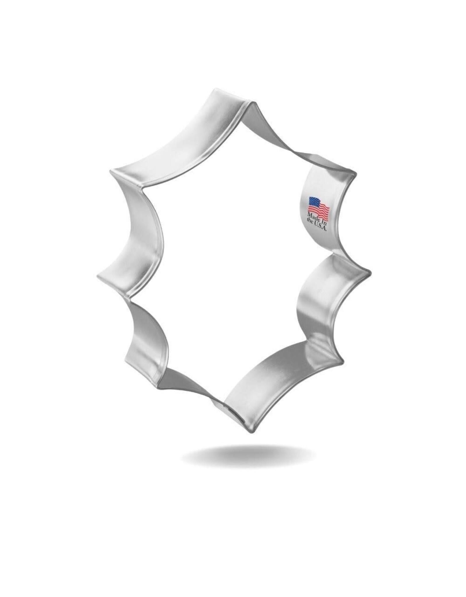 Holly Leaf Cookie Cutter (3.5")