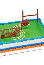 Football Touchdown Cake Topper