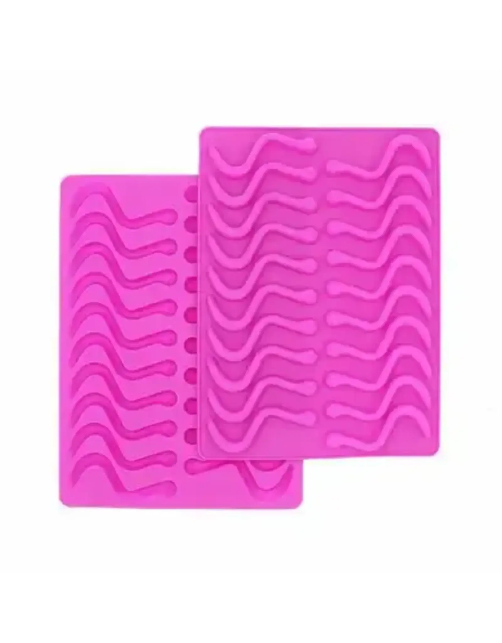 SILICONE GUMMY WORM MOLD 2 Pack
