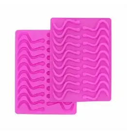 SILICONE GUMMY WORM MOLD 2 Pack