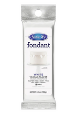 Satin Ice Fondant (White 4.4 oz)