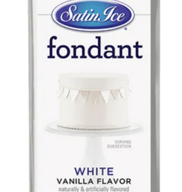 Satin Ice Fondant (White 4.4 oz)