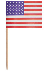 American Flag Picks (12/pkg)