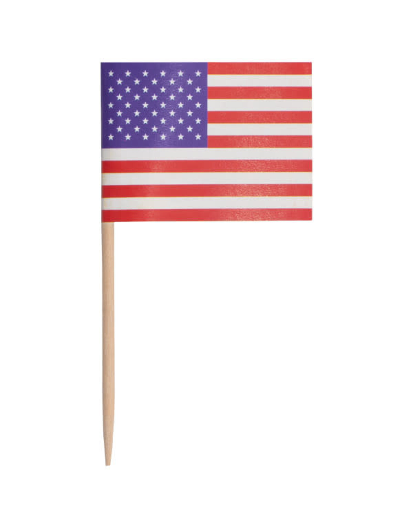 American Flag Picks (12/pkg)