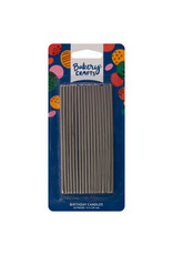 Grey 4" Sparkler Candles (pkg of 18)