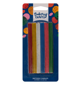 Color Sparkler 4" Candle Asst (pkg of 18)