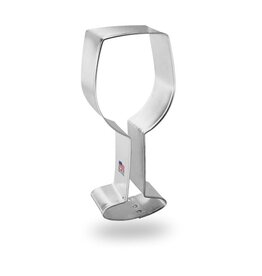 Wine Glass Cookie Cutter (4")