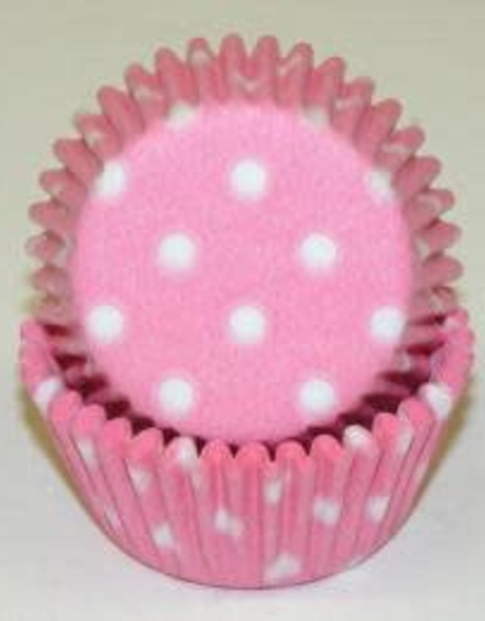 Polka Dot Mini Cups Pink (500ct)